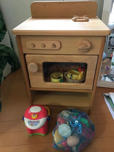 子供用　木製キッチン