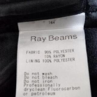 冠婚葬祭に！【Ray BEAMS／レイ ビームス】ワンピース 黒の画像