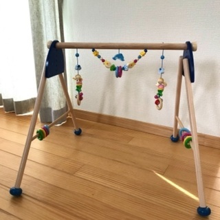 【お取引中】HEIMESS 木製ベビージム　マーメイド