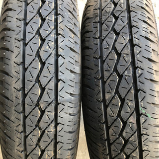 145普通タイヤ2本　ブリジストンの画像