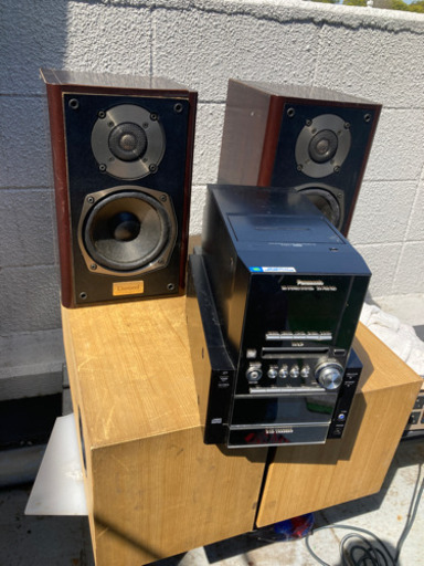 パナソニック製品MD CDカセットコンポ