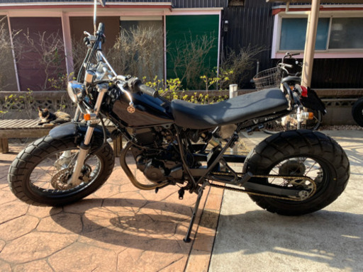 ヤマハ TW200E ロンスイ スカチューン スパトラ 引き取り限定 早い者勝ち