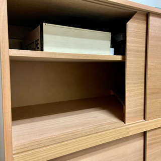 取引中 大容量チェスト（スライディングドア付き）の画像