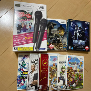 大幅値下げしました！Wiiソフト　期間限定まとめ売り　マリオ　カ...