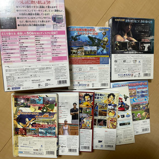 大幅値下げしました！Wiiソフト　期間限定まとめ売り　マリオ　カラオケなどの画像