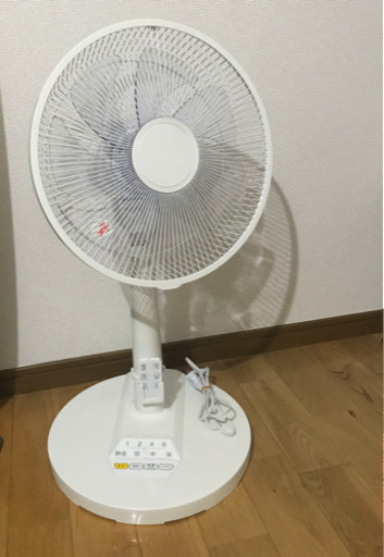 扇風機　リモコン付き