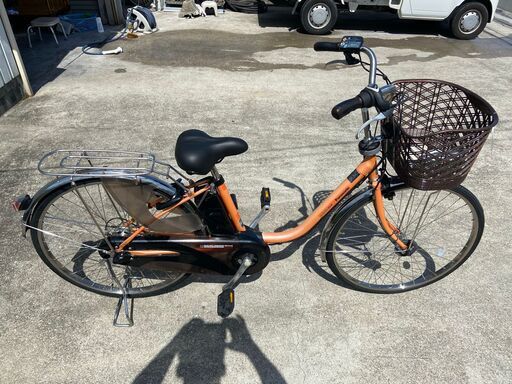 感謝セール 整備済新基準良品 Panasonic 8.9AH VIVI DX 26インチ 3段 充電器 鍵付 電動アシスト自転車W2