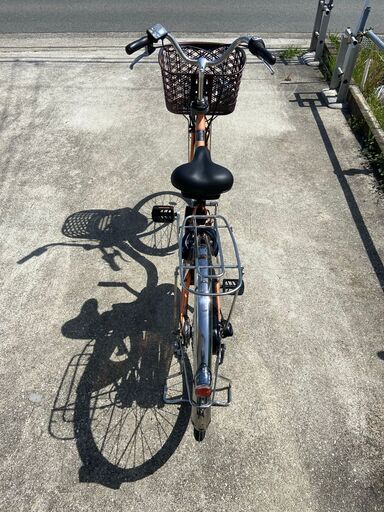 感謝セール 整備済新基準良品 Panasonic 8.9AH VIVI DX 26インチ 3段 充電器 鍵付 電動アシスト自転車W2