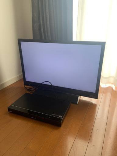 TVとブルーレイ HDDのセット　すぐ見れます