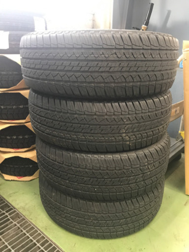 【納車前外し】プラド純正17インチタイヤ　ミシュラン265/65r17