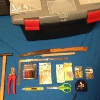 コードレスドリルドライバーと工具類お譲りしますの画像