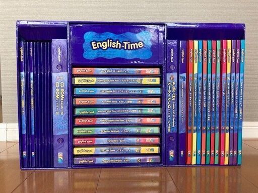 幼児英語教材☆English-Time☆　自宅で英語教育できます!!!