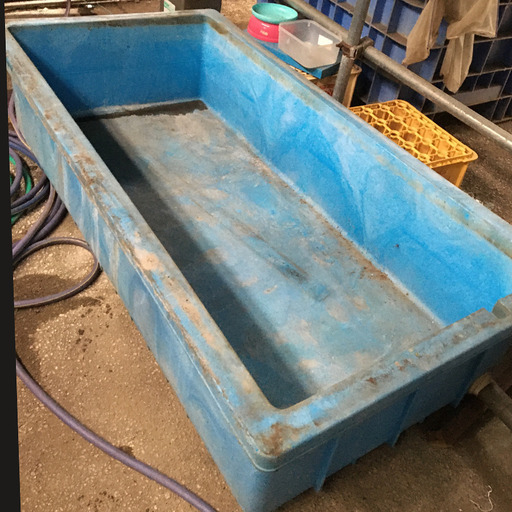 ■値下げ【中古】ダイライト製 ポリエチレン水槽 外寸 W1810×D940×H415
