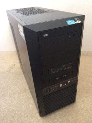 Dosparaドスパラ Galleria ガレリア PCケース パソコンケース ゲーミング CORE i7