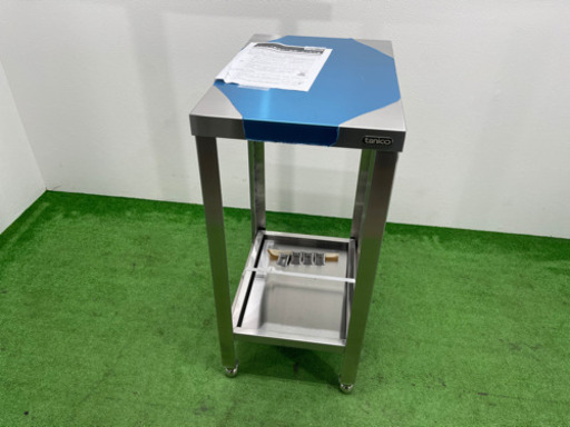 未使用保管品　業務用　ステンレス　作業台　中棚可動式　W36.50ｘＤ５５０ｘＨ８００ｍｍ