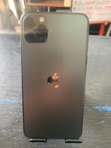 【美品】iPhone11 Pro Max 64GB スペースグレー MWHD2J/A A2218 2021/04/01
