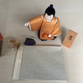 新品未使用❗️ハンドメイド木目込み人形　鷹