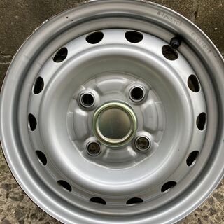 スチールホイールｘ４本　12inｘ3.5Ｊ 4H  PCD=10...