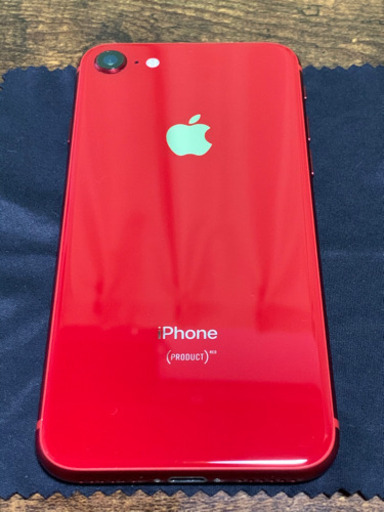 中古iPhone 8 256GB 赤 レッドdocomo(SIMロック解除済)