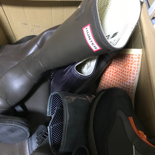 hunter  AIGLE などレインブーツ　まとめ売り　10足以上