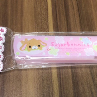 スプーンまたはフォークのスライド式ケース　サンリオの画像