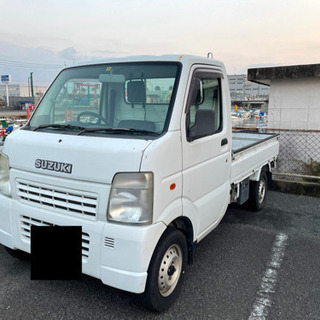 車検込み‼️スズキキャリー‼️4WD,パワステ、エアコン‼️