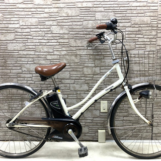 新生活応援SALE  新基準 Panasonic パナソニック ビビラッテ8Ah リチウム 電動自転車☆中古☆パナ☆☆