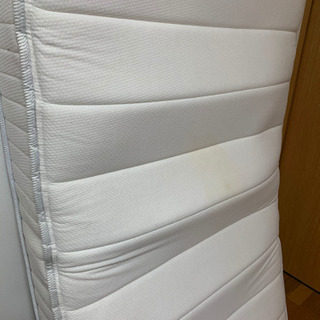 シングルベッド　マットレスセット　4/11までなら2000円引き　ニトリ製　分解済み、引き取りのみ（東区舞松原）の画像