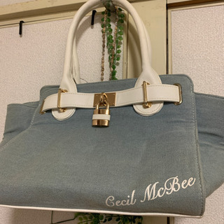 セシルマクビー デニムバッグ