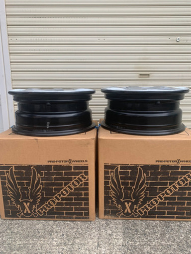 ハイエースの純正ホイール新品4本 値引きします