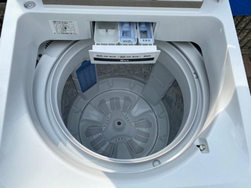 2017年製 パナソニック 全自動洗濯機 (洗濯8.0kg)(シャンパン) NA-FA80H5-N(0331c)