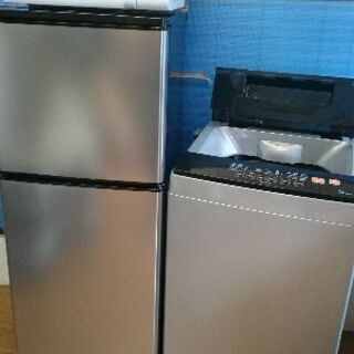 只今、商談中です。!!新生活お買い得セット！！シリーズ②　アズマ　MR-ST136A　2ドア冷凍冷蔵庫　136L　2019年製・アズマ　EAW-601A　全自動洗濯機　6.0K　2019年製・山善　YRB-177(W）電子レンジ　3点セット！！　
