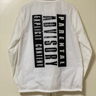 【値下げしました】ADVISORY ジャケット 白（Mサイズ）の画像