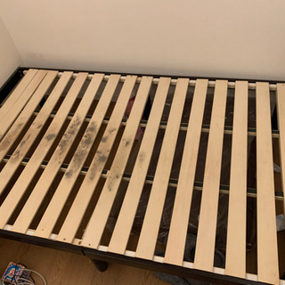 【ジャンク品】セミダブルベッド