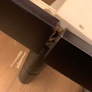 【ジャンク品】セミダブルベッドの画像