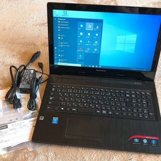 美品！新品SSD lenovo G50 core i3 5005U  LibreOffice ノートパソコン windows10　ノートPC サクサク動きます