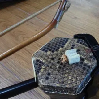 二胡一式　本蛇皮