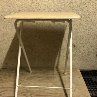 木製 折りたたみテーブル 山善 幅50cm×奥行40cm×高さ70cm