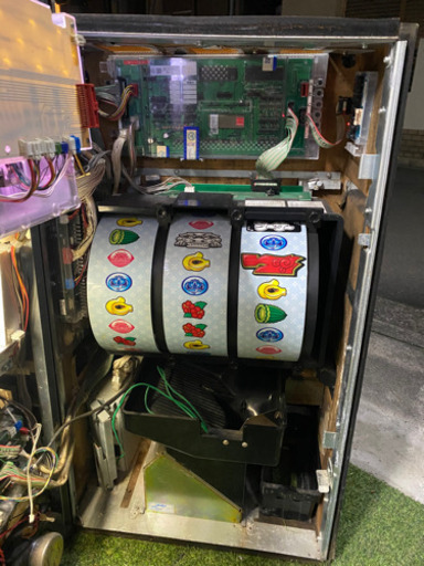 【希少】楽シーサー R ◆コイン不要機付◆ スロット台 スロット 家スロ パチスロ実機 実機 パチスロ サンキョー