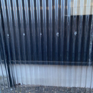 ポリカ波板　　　　あげますの画像