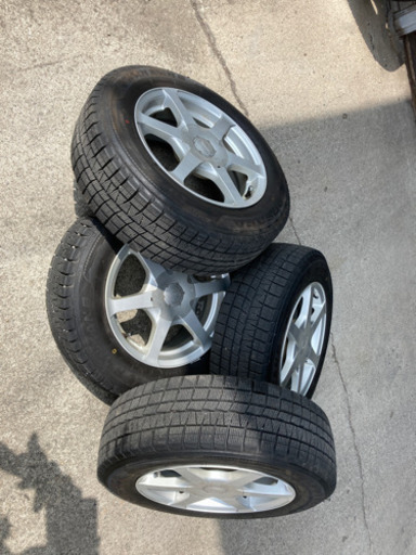 195/65r15冬タイヤ4本アルミセット、スタッドレス、アコード他