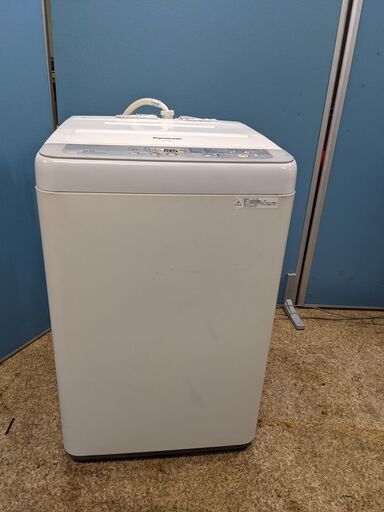 (売約済み)Panasonic パナソニック 全自動電気洗濯機 5.0kg 2017年製 NA-F50B10 抗菌加工 送風乾燥 パワフル立体水流