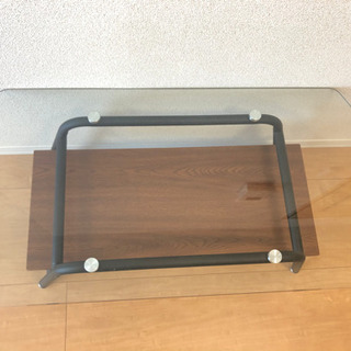 ガラス　ローテーブル　おしゃれ　の画像