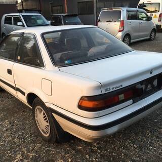 カローラレビン AE91 5速MT 一時抹消 ホワイト 86 スプリンター トレノ クーペ レビンの画像