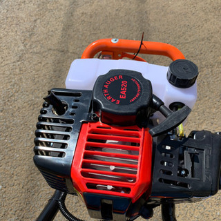 エンジンオーガー　エンジン穴掘り機　お好きなサイズドリル1本付き 　52CC くい打ち、植樹、種まき、木の根っこを掘る 新品の画像
