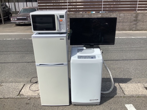 一人暮らしの生活家電セット　配達可能