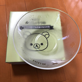 リラックマ ガラス皿の画像