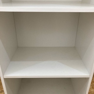 【譲ります】カラーボックス　三段　白の画像