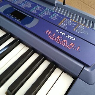 【決まりました】カシオ　キーボード LK-20　光ナビゲーションの画像
