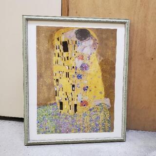 他サイトにて完売しました。【クリムト】絵画、額縁つき【アート】